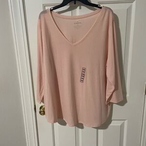 3x blush top